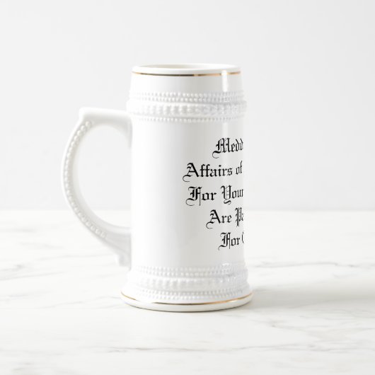 怒りないDM ビールジョッキ (左)