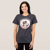 怒りに支配される 面白い子猫のミーム  猫 サーカズム トライブレンドＴシャツ (正面全面)