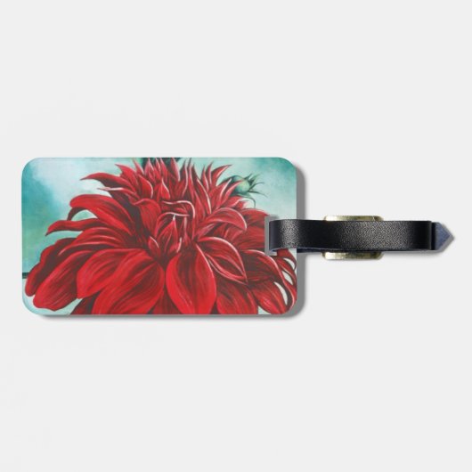 怒りに燃える ラゲッジタグ (裏面横)