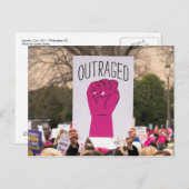 怒りのはがき ポストカード (正面/裏面)