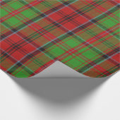 怒りのタータンチェックの包装紙 ラッピングペーパー (角)