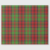 怒りのタータンチェックの包装紙 ラッピングペーパー (フラット)