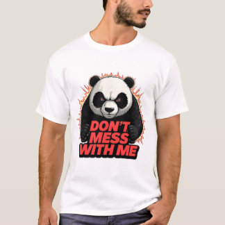 怒りのパンダ エネルギーTシャツ  Tシャツ