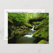 怒りのフォークに橋を渡す ポストカード (正面/裏面)