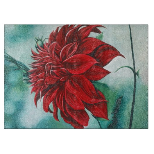 怒りの中で赤 カッティングボード (正面)