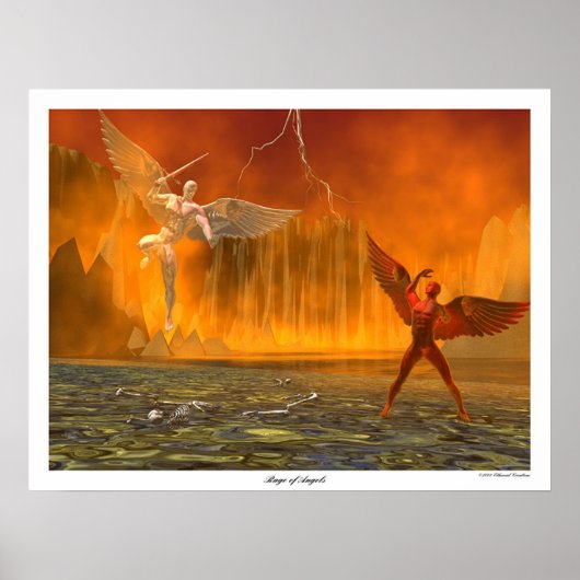 怒りの天使 ポスター (正面)