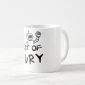 怒りの拳 コーヒーマグカップ (正面右)