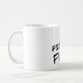 怒りの拳 コーヒーマグカップ (左)