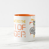 怒りの泡立ったマグの禅 ツートーンマグカップ (中央)