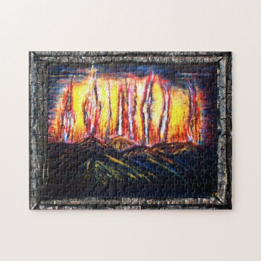 怒りの炎 ジグソーパズル (横)