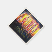 怒りの炎 スタンダードカクテルナプキン (角)