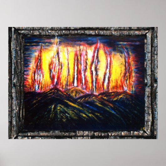 怒りの炎 ポスター (正面)