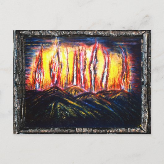 怒りの炎 ポストカード (正面)
