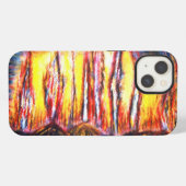 怒りの炎 iPhoneケース (裏面横)