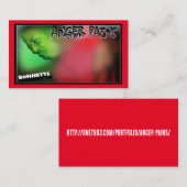 怒りの痛みコールカード コーリングカード (正面/裏面)