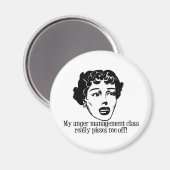 怒りの管理教室でムカつく！ マグネット (正面/裏面)