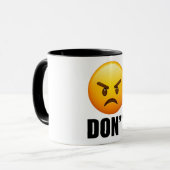 怒りの絵文字 DON'T クラシックマグ マグカップ (正面左)