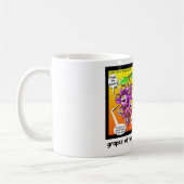 怒りの葡萄、愛、戦争のおもしろい贈り物&ティー コーヒーマグカップ (左)