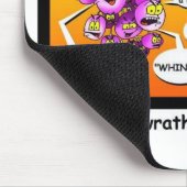 怒りの葡萄、愛、戦争のおもしろい贈り物&ティー マウスパッド (コーナー)