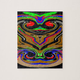 怒りの表現:  リバーシブル私は怒っている芸術です ジグソーパズル