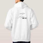 怒りの解放 – 仏マインドフルネス引用文Tシャツ パーカ (裏面)