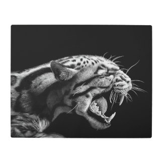 怒りの金属のプリント20" x16 " メタルプリント