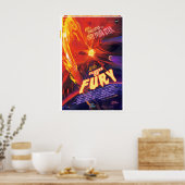 怒りの閃光 NASA スペース ポスター 恐怖の銀河 (キッチン)