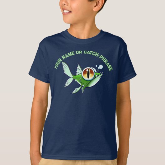 怒りの魚をカスタマイズしよう! by Jeff Willis Tシャツ (正面)