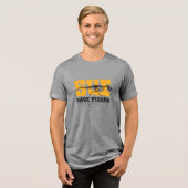 怒りの鳩 スー トライブレンドTシャツ (正面全面)