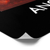 怒りはエネルギー ポスター (角)