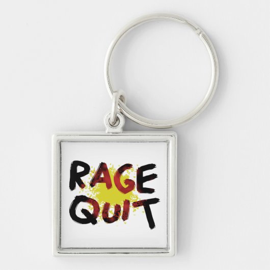 怒りやめ キーホルダー (正面)