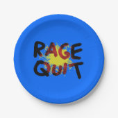 怒りやめ ペーパープレート (正面)