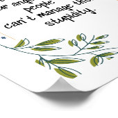 怒りをかきたてる – ポスタやる気を起こさせるー ポスター (角)