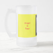 !怒りを恐れるUCreate フロストグラスビールジョッキ (左)