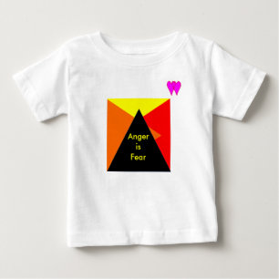 !怒りを恐れるUCreate ベビーTシャツ