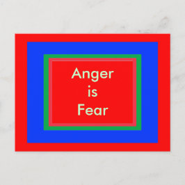 !怒りを恐れるUCreate ポストカード