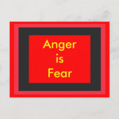 !怒りを恐れるUCreate ポストカード (正面)