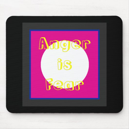 !怒りを恐れるUCreate マウスパッド (正面)