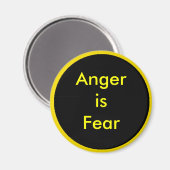 !怒りを恐れるUCreate マグネット (正面/裏面)