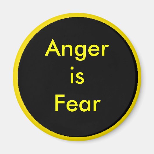 !怒りを恐れるUCreate マグネット (正面)