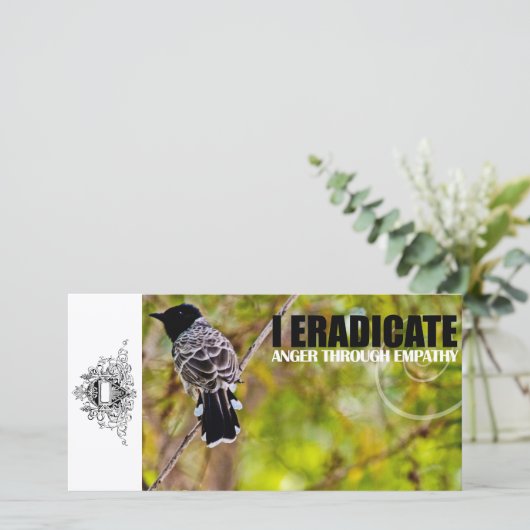 怒りを根絶するカスタムフォトカード (スタンド正面)