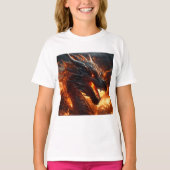 怒りを解き放つ：インフェルナルストームドラゴン» Tシャツ (正面)