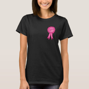 怒りん坊フィットピンクアワードリボン Tシャツ