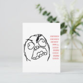 怒りトロール ポストカード (スタンド正面)