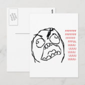 怒りトロール ポストカード (正面/裏面)