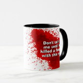 怒りマグカップ3 マグカップ (正面右)