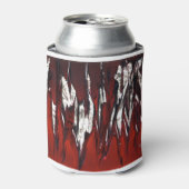 怒り狂う赤い炎 缶クーラー (缶正面)
