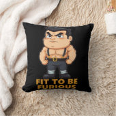 怒り狂う クッション (ブランケット)