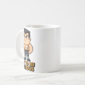 怒り狂う コーヒーマグカップ (正面左)