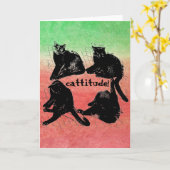 怒り狂う！ – 挨拶 カード (黄色い花)